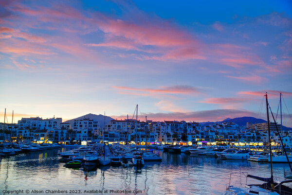 Puerto Banus Marbella  Picture Board by Alison Chambers