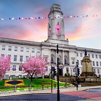 Buy canvas prints of Barnsley In Bloom by Alison Chambers