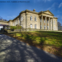 Buy canvas prints of The Mansion Roundhay Park by Alison Chambers