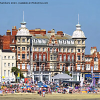 Buy canvas prints of Royal Hotel Weymouth by Alison Chambers