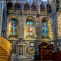Buy canvas prints of Ripon Cathedral South Transept  by Alison Chambers