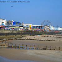 Buy canvas prints of Bridlington North Sands Beach by Alison Chambers