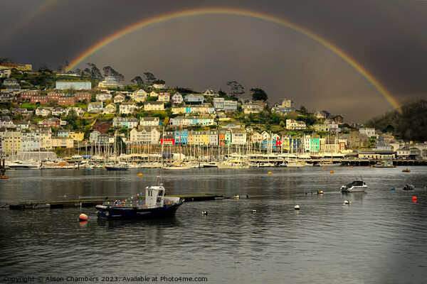 Dartmouth Rainbow Picture Board by Alison Chambers