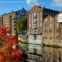 Buy canvas prints of Riverside Living Leeds by Alison Chambers