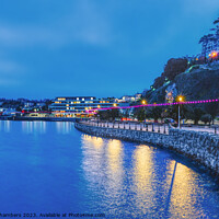 Buy canvas prints of Torbay At Night by Alison Chambers