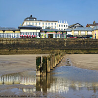 Buy canvas prints of Bridlington Beach and Seafront by Alison Chambers
