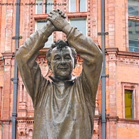 Buy canvas prints of Brian Clough Nottingham  by Alison Chambers