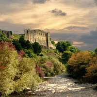 Buy canvas prints of Richmond Castle by Alison Chambers