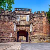 Buy canvas prints of Skipton Castle by Alison Chambers