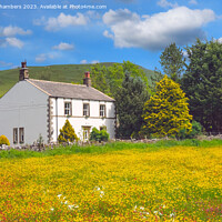 Buy canvas prints of Yorkshire Dales Farmhouse by Alison Chambers