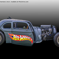 Buy canvas prints of Hot Rod Car by Alison Chambers