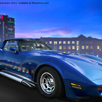 Buy canvas prints of Chevrolet Corvette by Alison Chambers