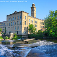 Buy canvas prints of Saltaire by Alison Chambers