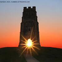 Buy canvas prints of Glastonbury Tor Sunrise by Alison Chambers