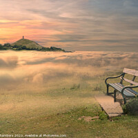 Buy canvas prints of Glastonbury Tor and The Mists Of Avalon by Alison Chambers