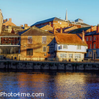 Buy canvas prints of Rive Ouse York by Alison Chambers