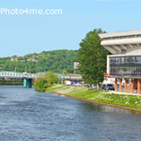 Buy canvas prints of Nottingham Forest FC Panorama  by Alison Chambers