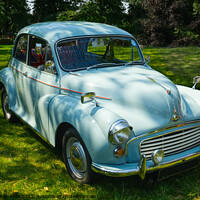 Buy canvas prints of Morris Minor 1000 by Alison Chambers