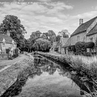 Buy canvas prints of Cotswolds Lower Slaughter  by Alison Chambers