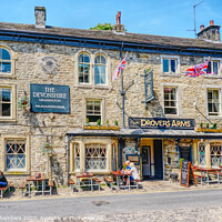 Buy canvas prints of Grassington Drovers Arms by Alison Chambers