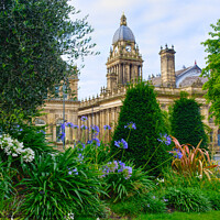 Buy canvas prints of Leeds Town Hall by Alison Chambers
