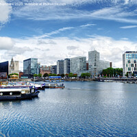 Buy canvas prints of Salthouse Dock Liverpool  by Alison Chambers
