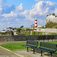 Buy canvas prints of Plymouth Hoe by Alison Chambers