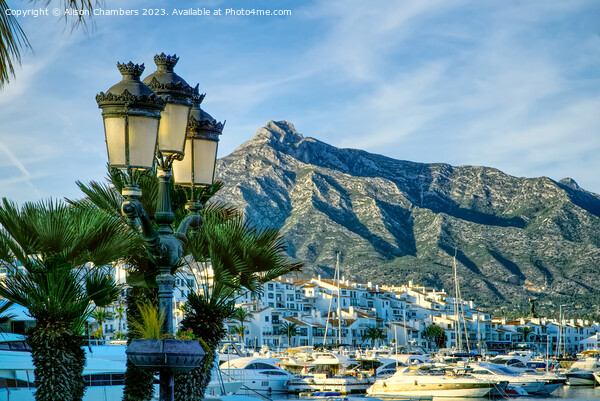 Puerto Banus Marbella Picture Board by Alison Chambers