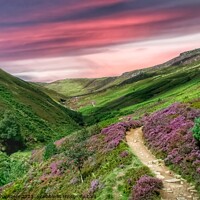 Buy canvas prints of Grindsbrook Peak District by Alison Chambers