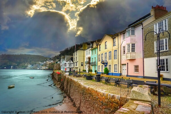 Dramatic Dartmouth Picture Board by Alison Chambers