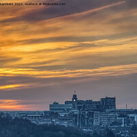 Buy canvas prints of Barnsley Sunset by Alison Chambers