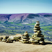 Buy canvas prints of View From Mam Tor by Alison Chambers