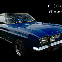 Buy canvas prints of Ford Capri by Alison Chambers