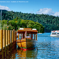 Buy canvas prints of Bowness Queen Of The Lake by Alison Chambers