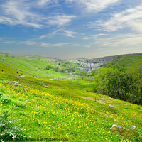 Buy canvas prints of Malham Cove by Alison Chambers