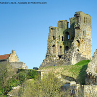 Buy canvas prints of Scarborough Castle by Alison Chambers