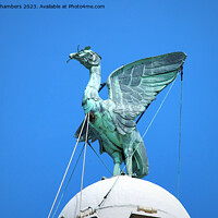 Buy canvas prints of Liverpool Liver Bird by Alison Chambers