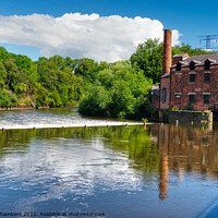 Buy canvas prints of Thwaite Watermill in Leeds by Alison Chambers