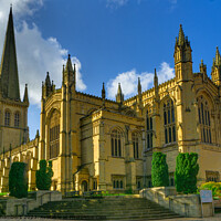 Buy canvas prints of Wakefield Cathedral by Alison Chambers