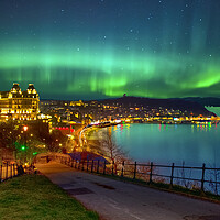 Buy canvas prints of Scarborough Aurora Borealis  by Alison Chambers