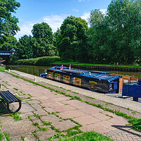 Buy canvas prints of Sprotbrough Canal by Alison Chambers