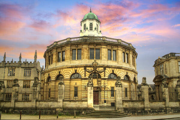 Oxford Sheldonian Theatre Picture Board by Alison Chambers