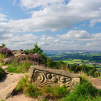 Buy canvas prints of Otley Chevin Sculpture Trail by Alison Chambers