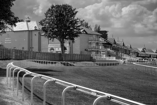 Pontefract Racecourse  Picture Board by Alison Chambers