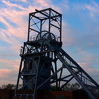 Buy canvas prints of Barnsley Main Colliery Sunset by Alison Chambers