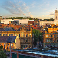 Buy canvas prints of Barnsley Town Centre by Alison Chambers