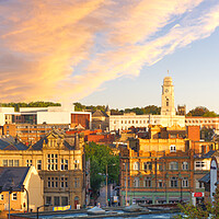 Buy canvas prints of Barnsley South Yorkshire Panorama  by Alison Chambers