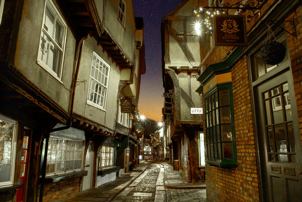 York Shambles Picture Board by Alison Chambers