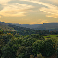 Buy canvas prints of Holme Valley Landscape  by Alison Chambers