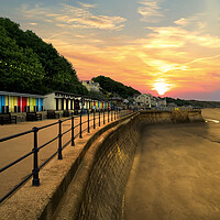 Buy canvas prints of Filey Sunrise by Alison Chambers